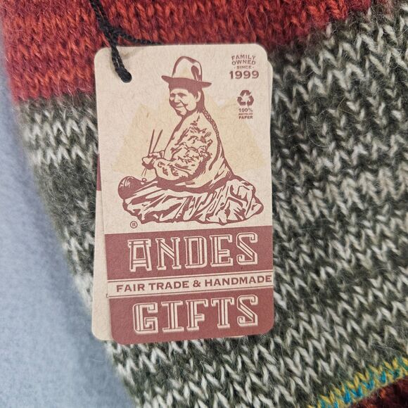 New ANDES Gifts Alpaca Chunky Scootie Hat - Picture 2 of 7